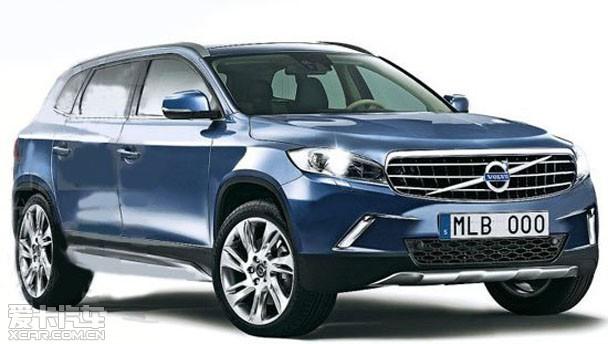 【全新沃尔沃xc90效果图】