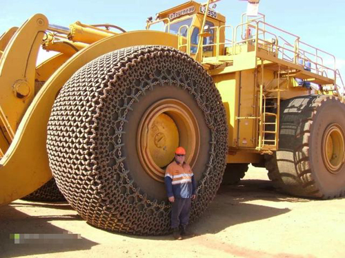 卖5000万元 轮胎4米高的车你见过没?